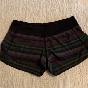 Lululemon speed shorts